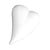 Coeur en Polystyrène forme de goutte 12 x 8,5 cm