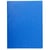 Chemise simple sans élastique avec 3 rabats carte lustrée 400gm2 - A4 - Bleu - x 25 - Exacompta
