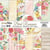 12 papiers scrapbooking 20 x 20 cm Scrapboys BIRD ROMANCE
