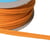 Double cordon 9mm orange au mètre