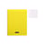 Cahier - A4 (21x29,7cm) - Grands carreaux - 48 pages - Polypro - sans spirale - Jaune
