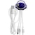 YELLO KOKO Câble 5 en 1 Andy XXL USB A+C/micro USB & USB C & Lightning 1m Astro Blanc
