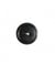Carte de 6 boutons rebord noir 14mm - Distrifil Noir