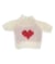 Pull en maille miniature Coeur appartenant à la gamme Monde des lutins de la marque Rico Design multicolor