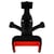 Avizar Support voiture rotatif 360° pour Smarttphone - grille d'aération Noir