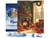 Diamond Painting Broderie Diamant Figured’Art 40x50cm toile tendue sur châssis en bois - diamants carrés - Feu de Cheminée à Noël