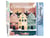 Peinture par Numéro Figured'Art - Affiche Vintage Copenhague - Kit de Loisir Créatif DIY Numéro d'Art Complet - 40x50cm sans châssis en bois
