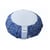 Zafu en Sarrasin Imprimé Mandala Bleu - Omsaé