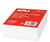 Bloc-notes cube 100 x 100 mm 500 feuilles blanc