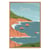 Tableau mural encadré illustration Esterel 65x97 cm