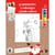 Coloriage avec peinture pinceau et gommettes Noël tradi