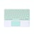 Clavier Pour Tablette Sans Fil Bluetooth Avec Pavé Tactile Support iOS 13+ Vert Vert 2 YONIS