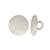 Bouton recouvert satin (12mm - Ivoire)