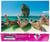 Diamond Painting Broderie Diamant LUMINLIFE 66x44cm, 5D, diamants ronds - Plage Maya
