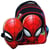 Sac à dos Spiderman 30 CM - Cartable Maternelle + masque