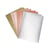 Papier à effet Metallic Matt - Basics, A4, 21x29,7cm, 250g / m², 4  couleurs 8 feuilles