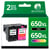 Pack compatible HP 650XL noir et couleur - 123CONSOMMABLES