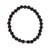 Bracelet Obsidienne Noire Perles rondes 6 mm - Omsaé