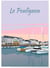 Affiche ville Le Pouliguen | A3 : 29,7x42cm