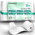 10 Rouleaux de Caisse 80x80x12mm- Thermique 92,2 m-Terminaux de paiement- 10 Bobines TPE- Sans BPA- Dimension Universelle- ACROPAQ
