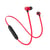 Ecouteurs Bluetooth Sport Etanches IPX4 Son Stéréo Pour Tous Smartphones Rouge YONIS