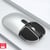 Souris Sans Fil 2.4Ghz 5 Boutons 1600DPI Silencieuse Pour Ordinateur Maison Bureau Argent YONIS