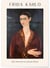 Affiche Frida Kahlo «Self Portrait in a Velvet Dress» | A3 : 29,7x42cm