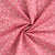 Tissu Coton imprimé Fleurs Mia sur fond Rose