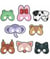 Kit Diamond Painting "Masques Animaux" - Rico Design Blanc