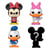 Disney - Pack 4 figurines Bitty POP! Minnie 2,5 cm - Funko