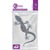 Transfert strass thermocollant Lézard 13 x 9 cm