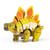 MierEdu PUZZLE 3D CONSTRUCTION&SON: DINO / STEGOSAURE 12,59x5,8x8,39cm, avec son, fonctionne sur une pilesbouton CR2032 (incl.), en boîte 10,8x3,5x19,4cm,  6+
