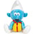 Peluche schtroumpf farceur 33 cm - doudou licence : collection schtroumpf