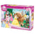 Puzzle disney les princesses fond du cheval dans le parc du château 24 pièces - king - 5160b