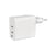 Xtrememac Chargeur Secteur 2 USB-C Power Delivery 65W Ultra Rapide Blanc