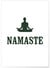 Affiche 'Namasté' | A3 : 29,7x42cm