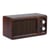Enceinte Bluetooth Bois Puissante 16W Autonomie 3-6H Support Micro SD AUX U Disk Marron YONIS