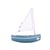 Le Bachi Vert Abysses - Bateau en bois 17cm - Maison Tirot - Bleu