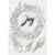 Timbres designs, joie, dim. 10,5x15 cm, 1 flles