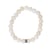 Bracelet Pierre de Lune Perles rondes 8 mm - Omsaé