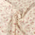Tissu Double gaze Nambra floris sur fond Ecru