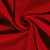 Tissu Polaire uni Rouge