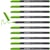 Lot de 10 feutres de coloriage pointe fine 1 mm - EDDING - Vert clair - 1200