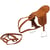 Selle pour chevaux avec étriers métalliques