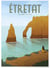 Affiche Étretat | A3 : 29,7x42cm