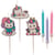Mix Bougies d'Anniversaire Licornes