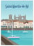 Affiche ville Saint-Martin-de-Ré | A3 : 29,7x42cm