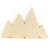 Patères en bois Montagne 45 x 28,5 cm