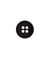 Carte de 4 boutons chemises 4 trous 12mm - Prym Noir