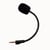 Microphone Gaming E-Sports Omnidirectionnel Avec Plug Coudé Pour Casques YONIS